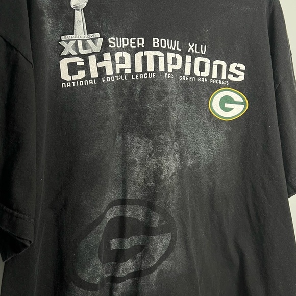 Green Bay Packers Vintage Super Bowl T-shirt - Picture 2 of 5